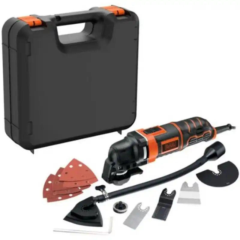 Markenware Black Decker MT300KA-QS Multifunktions-Werkzeug (300W), Koffer