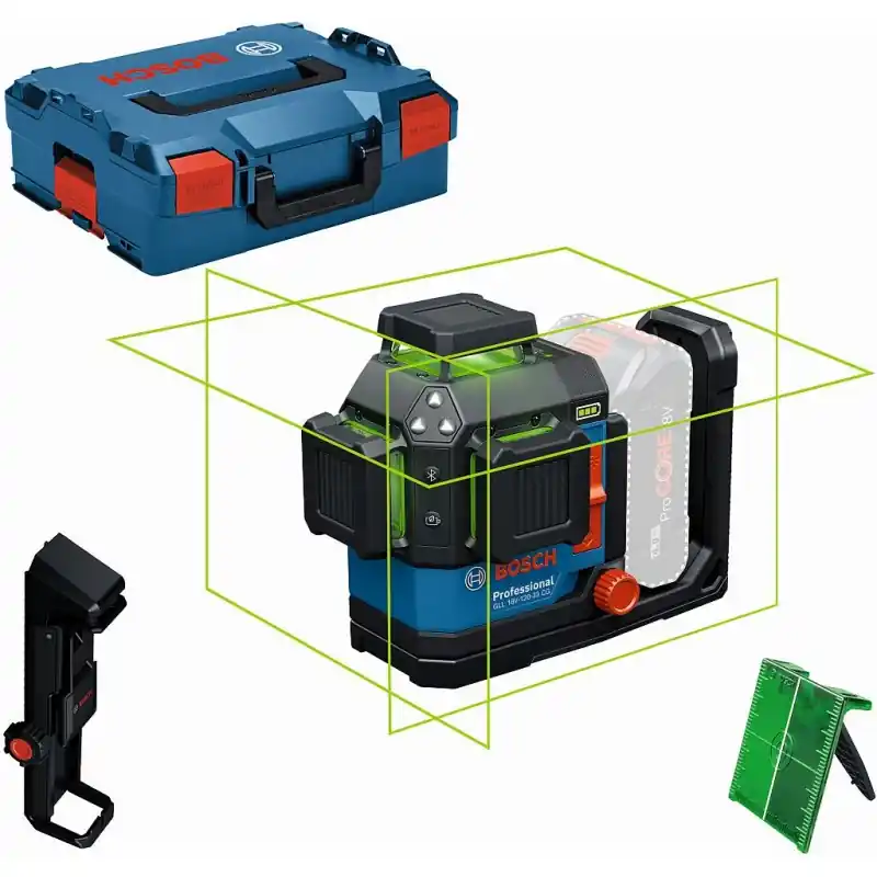 Nur Heute BOSCH GLL 18V-120-33 CG PROFESSIONAL Linienlaser, L-BOXX 136 0601065101