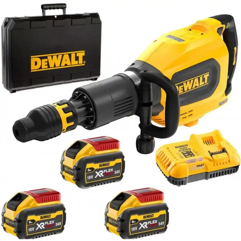 DeWALT DCH911X3-QW Abbruchhammer SDS-Max FlexVolt (27J/54V/3x9,0Ah) koffer Direkt Vom Hersteller