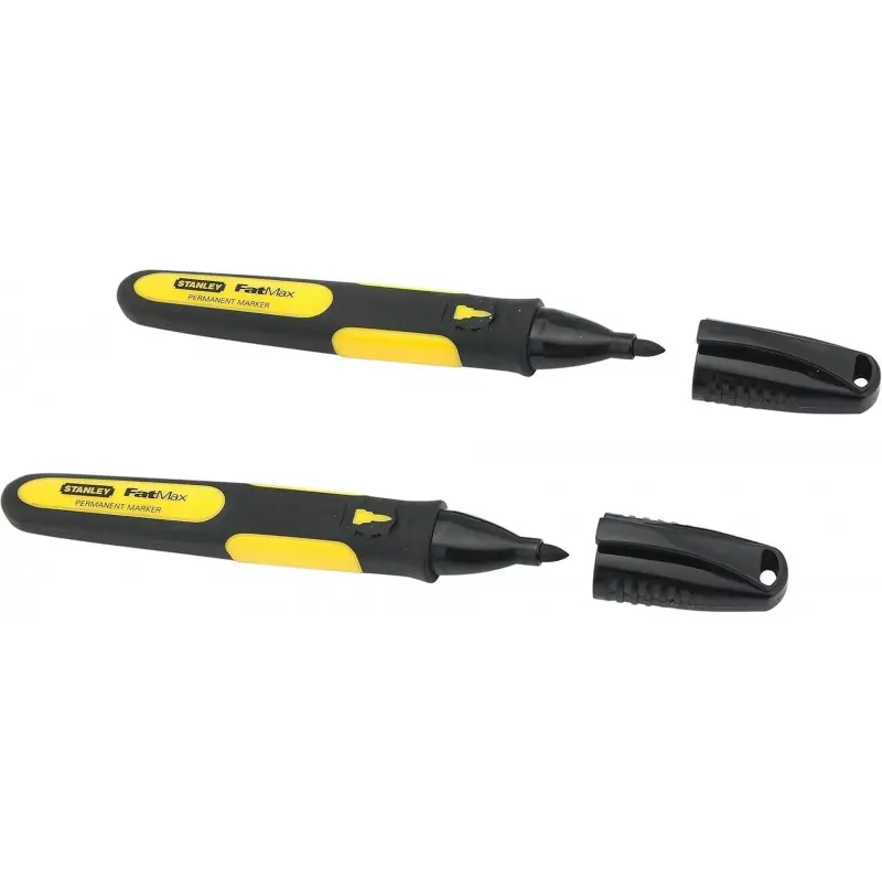 Stanley 0-47-312 FatMax Permanentmarker mit feiner Spitze, schwarz, 2 Stück Sale