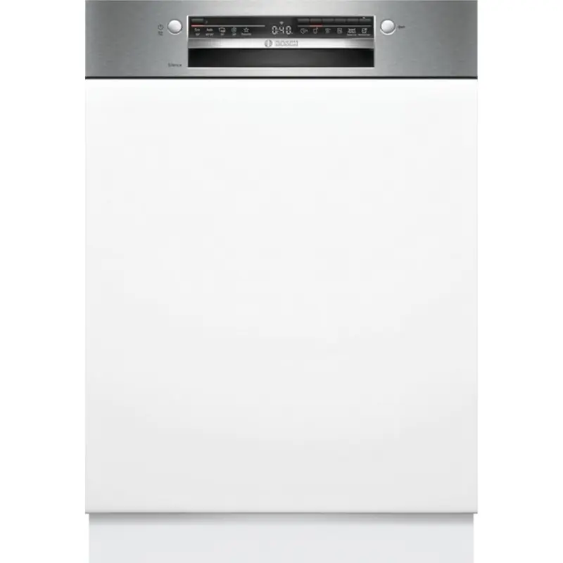Geprüft Bosch Serie 2 Teilintegrierter Geschirrspüler 60 cm Gebürsteter Stahl SMI2ITS09E