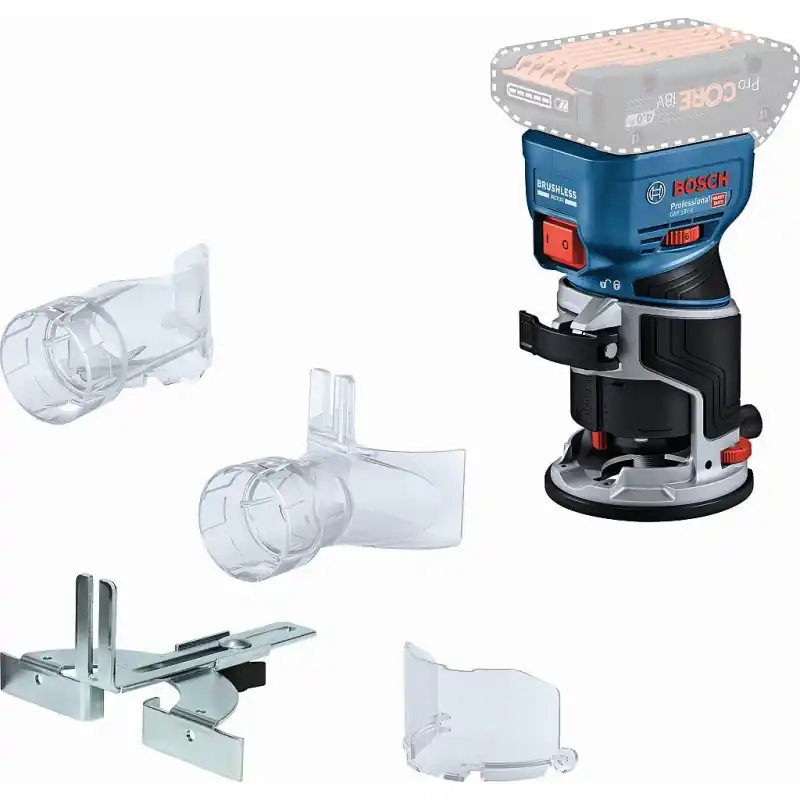 Letzte Chance BOSCH GKF 18V-8 PROFESSIONAL Akku-Kantenfräse 06016C2000