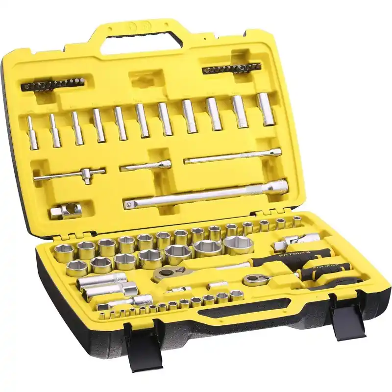 Direkt Vom Hersteller Stanley FMMT82826-1 FatMax 1/4" + 1/2" Steckschlüssel-Set, 81-teilig