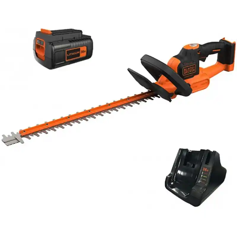 Black Decker BCHTS3625L1-QW Akku-Heckenschere (55cm/36V/1x2,5Ah) Bestseller