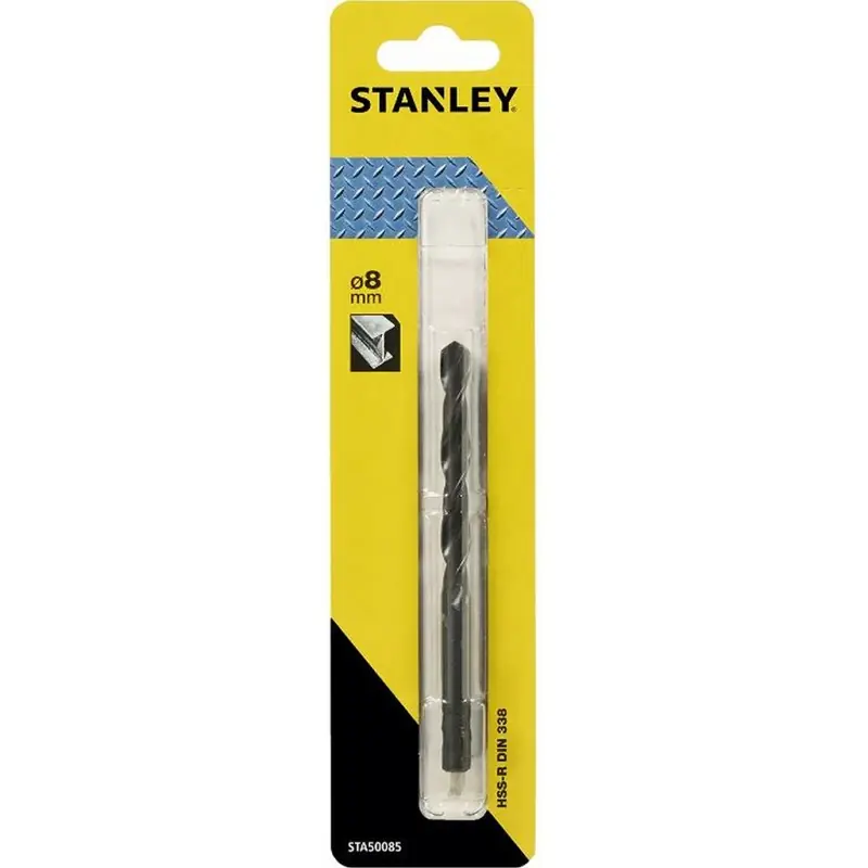 Rabatt Stanley STA50085-QZ Metallbohrer HSS-R 8,0 x 117-75mm