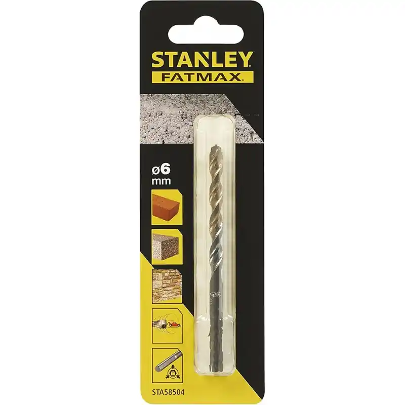 Stanley STA58504-QZ FatMax Bohrer für Beton, Stein und Mauerwerk 6,0x100-60mm Rabatt