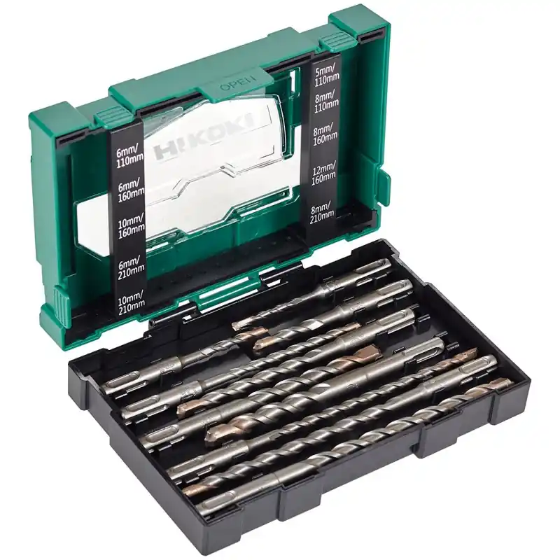 HiKOKI 40030030 SDS-Plus Hammerbohrer Kassette 10-teilig Super-Preis