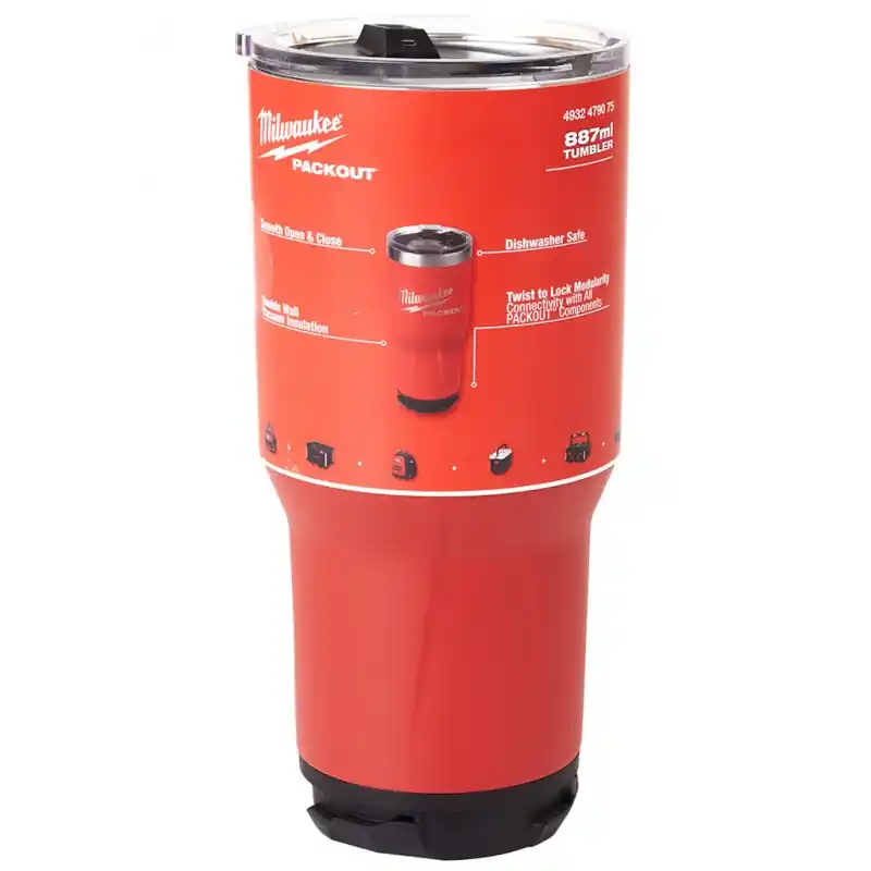 Milwaukee Thermobecher 887ml 4932479075 Preisknaller