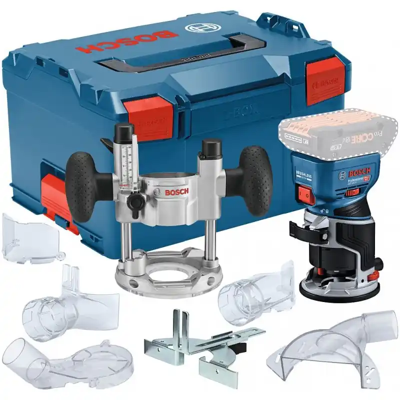 BOSCH GKF 18V-8 PROFESSIONAL Akku-Kantenfräse, L-BOXX 238 06016C2003 Geprüft