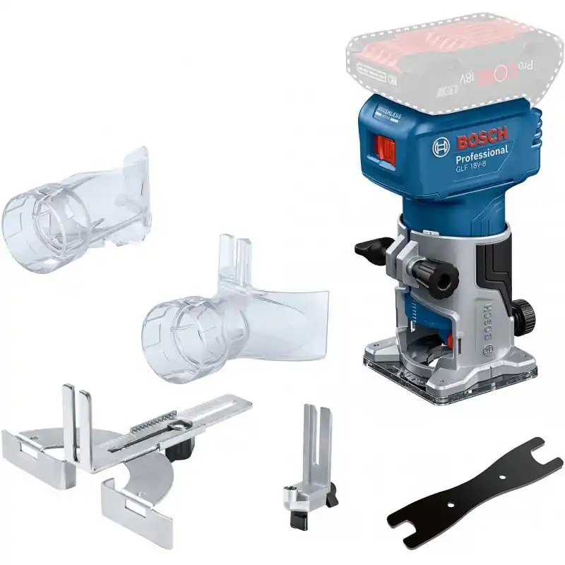 Beliebt BOSCH GLF 18V-8 PROFESSIONAL Akku-Kantenfräse 06016C6000