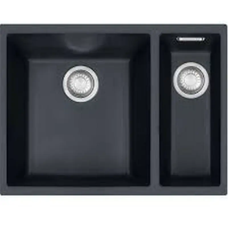 Highlight B-WARE Franke Sirius SID 160/2, 560x440 mm, Küchenspüle, schwarz 125.0363.804 BESCHÄDIGT