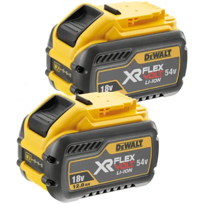 Neue Ware DeWALT DCB548Y2-XJ Set 2x FlexVolt XR Akku (4,0Ah/12,0Ah/54V/18V)