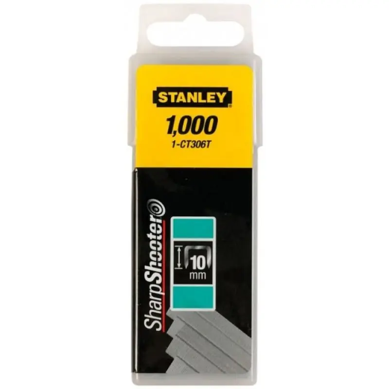 Sofort Bestellen Stanley 1-CT306T Flachklammern für 6-CT10X, 10mm, 1000 Stück