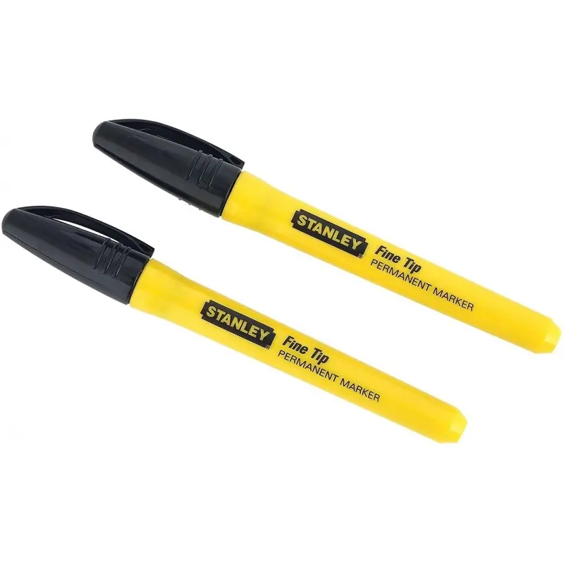 Direktkauf Stanley 0-47-316 Permanentmarker mit feiner Spitze, schwarz, 2 Stück