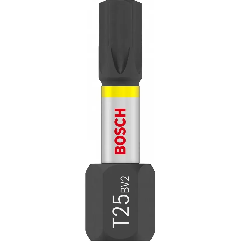 Neu BOSCH PRO Torx Schlagbit, T25, 25 mm, Display, 10 x 25 Stück 2607002806