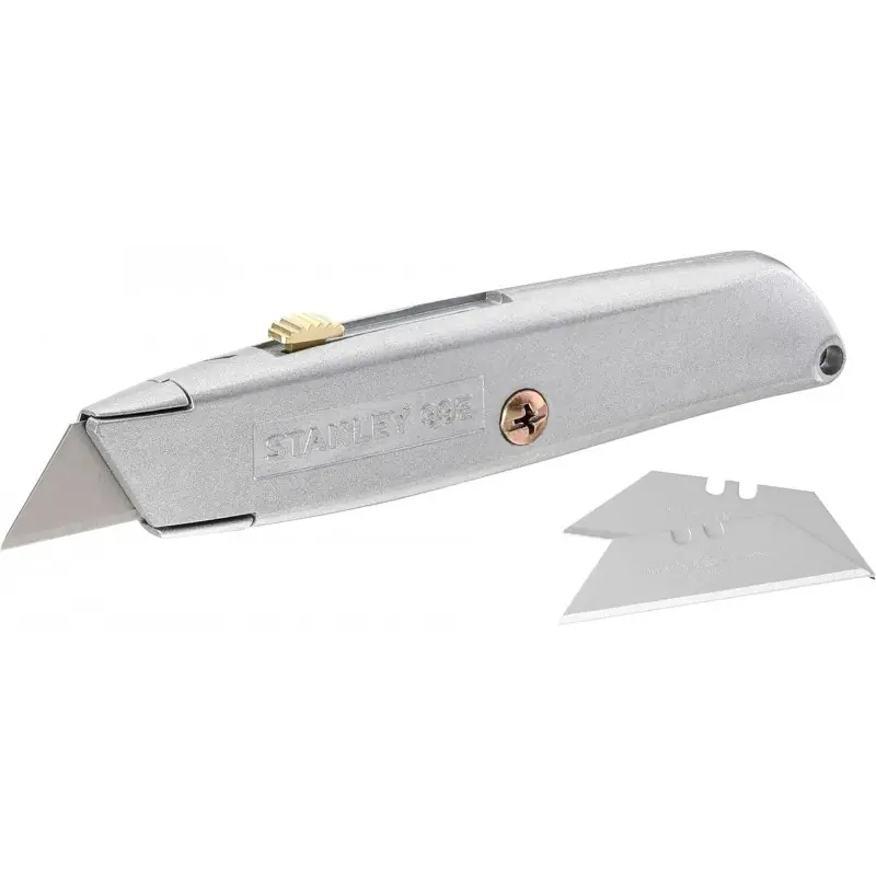 Stanley 2-10-099 Universalmesser 99E, einziehbare Klinge Direkt Vom Hersteller