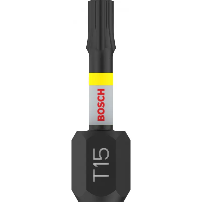 BOSCH PRO Torx Impact Bit, T15, 25 mm, 2-tlg. 2608522473 Markenware