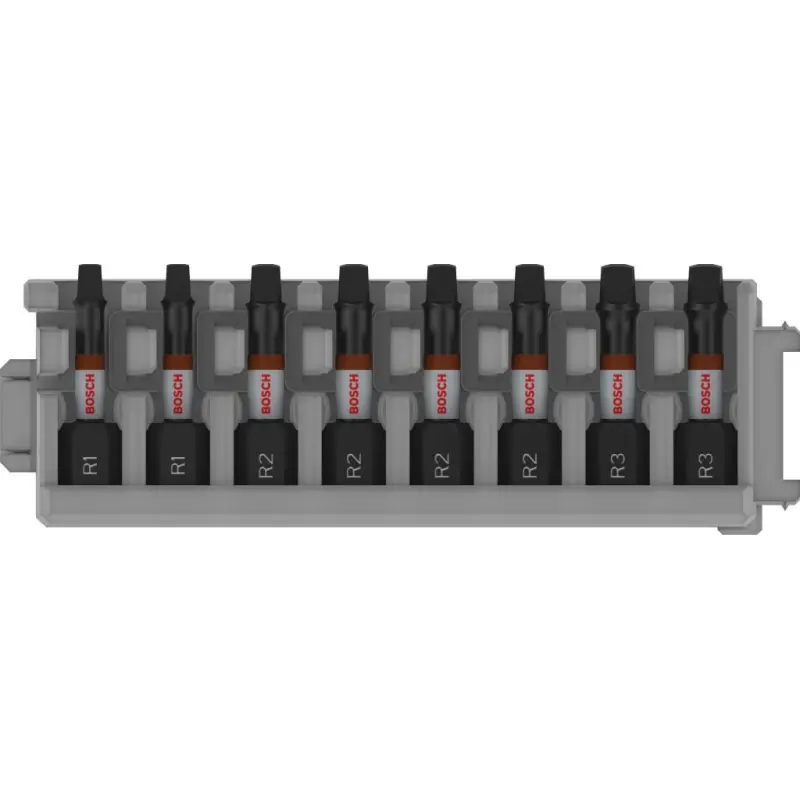 Sonderangebot BOSCH PRO Robertson Impact Bit Set, R1(x2), R2(x4), R3 (x2), 55 mm, 8-tlg. 2608521U58