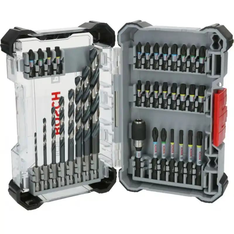BOSCH PRO Impact Schrauberbits und Metallbohrer Set, 35-tlg. 2608521U80 Zertifiziert