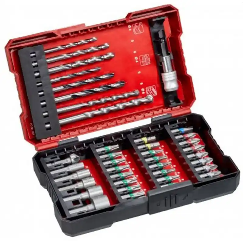 Einhell KWB Bit-Bohrerbox 39-teilig, L-Box 49108956 Nur Heute