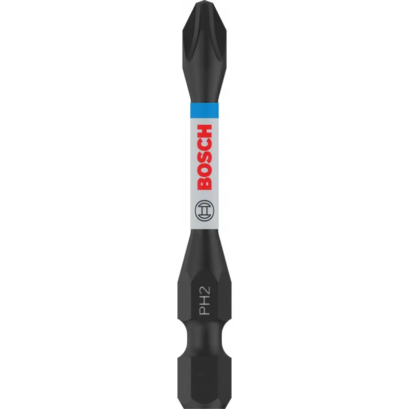 Preisreduziert BOSCH PRO Phillips Impact Bit, PH2, 55 mm, 2-tlg. 2608522520
