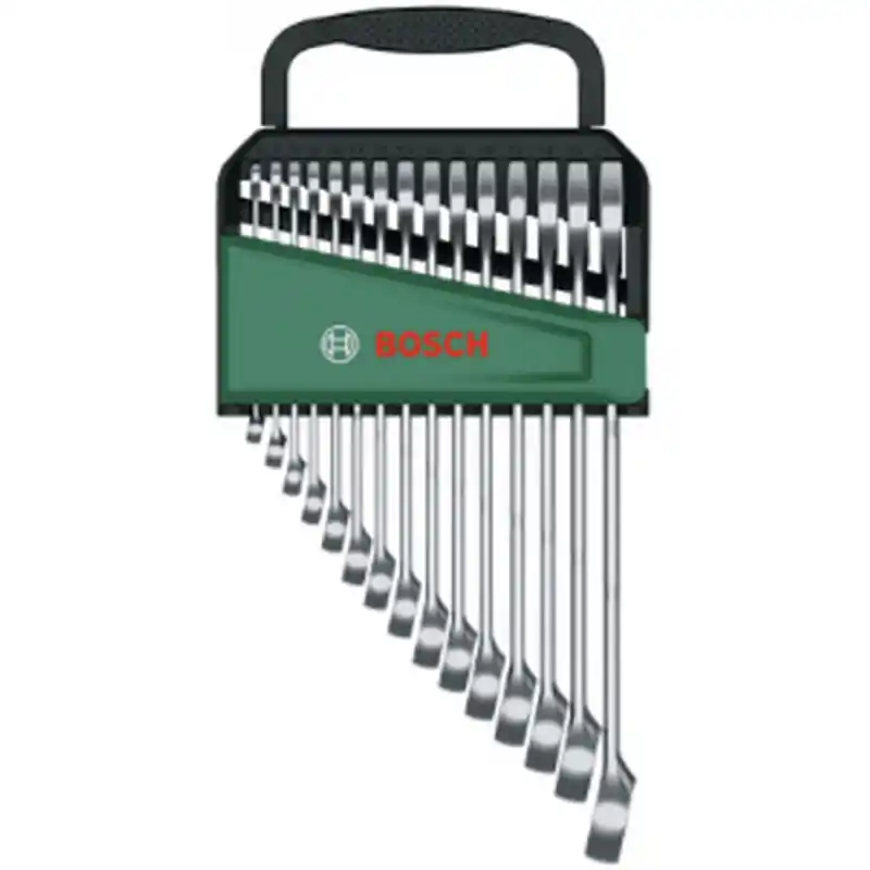 Preisknaller BOSCH Kombischlüssel-Set 15-tlg. 1600A02Z9E