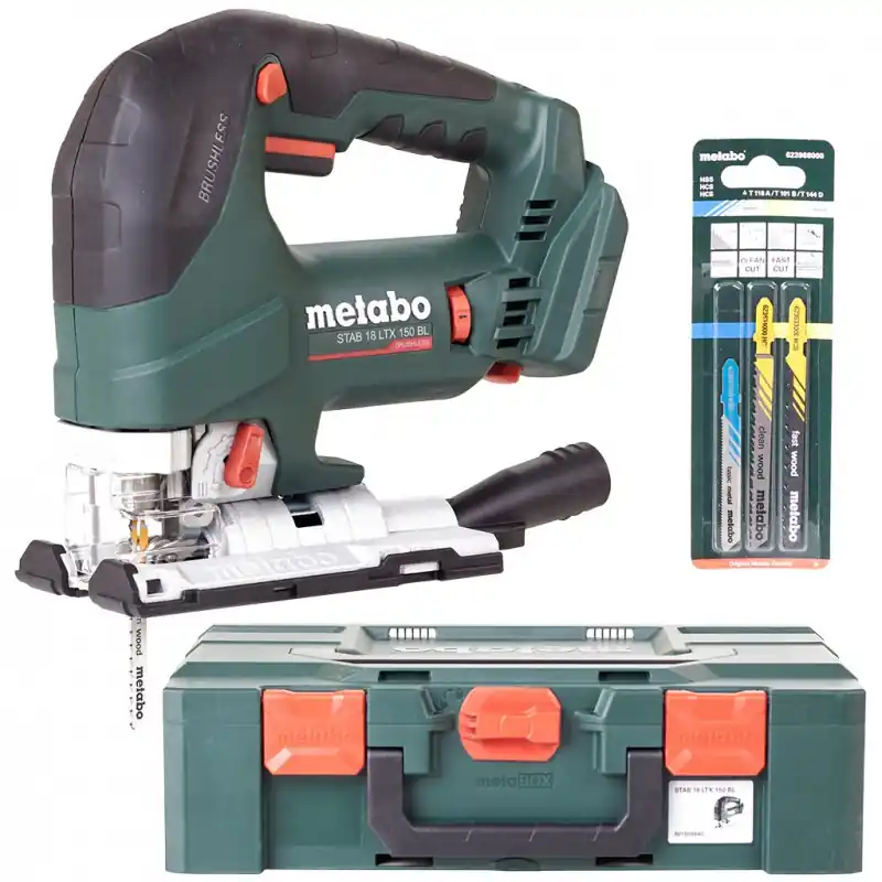 Metabo STAB 18 LTX 150 BL Akku-Stichsäge (18V/ohne akku) MetaBox 601503840 Letzte Chance