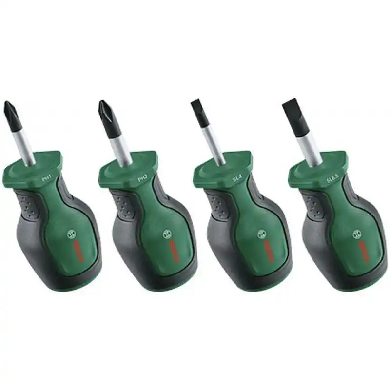 Angebot BOSCH Schraubendreher-Set, kurz 4-tlg. 1600A032UJ