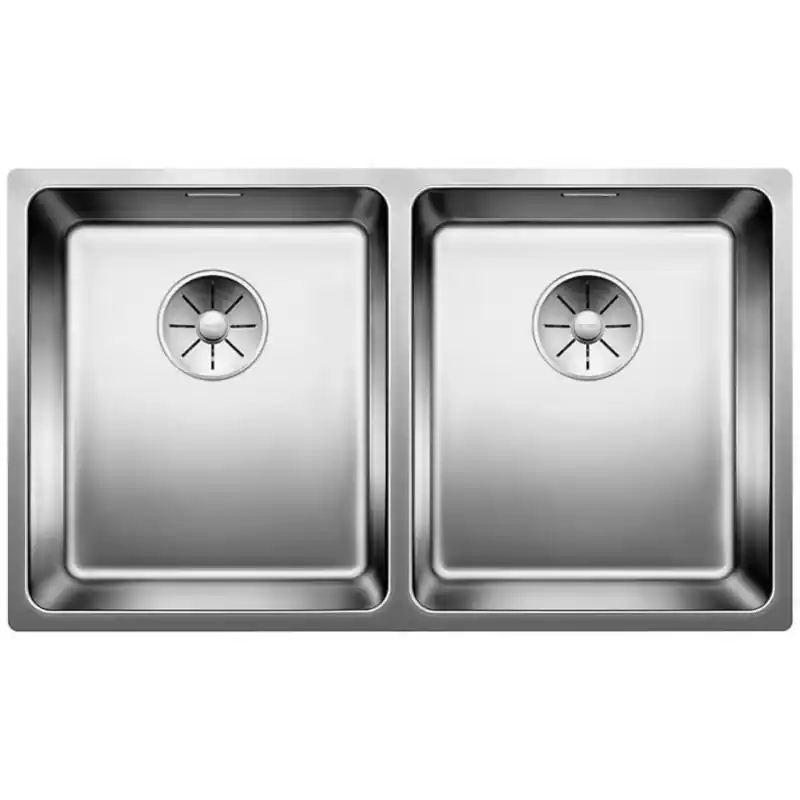 Billig B-WARE BLANCO Andano 340/340-U Unterspüle InFino Seidenglan 522983 BESCHÄDIGT