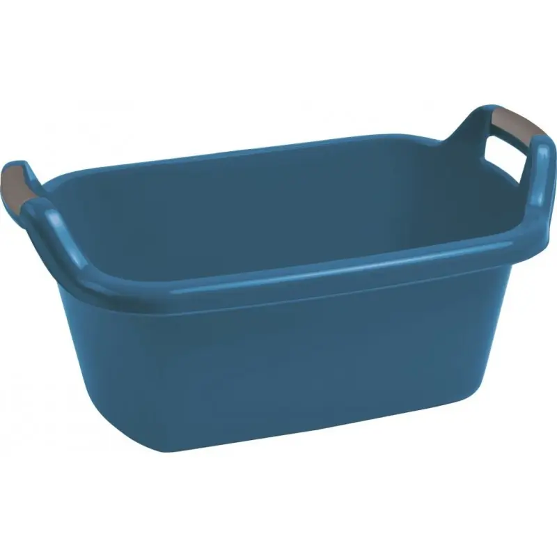 Markenware CURVER Ovale Wäschewanne 55 l blau 03316-134