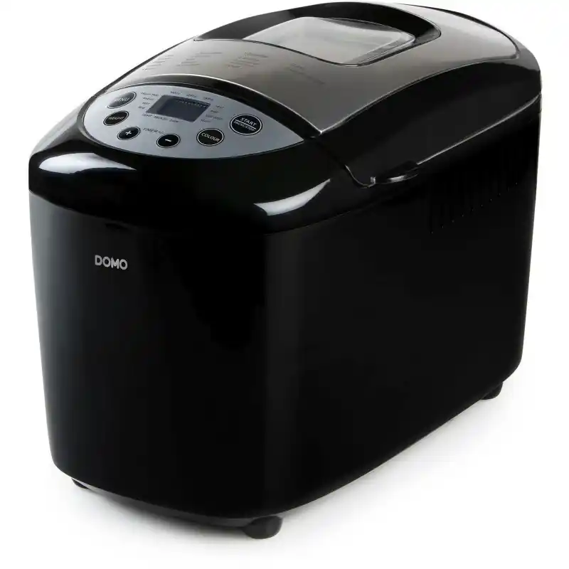 Neue Ware DOMO Brotbackautomat, mit zwei Knethaken (Brotgewicht 1500 g / 850 W / 17 Programme) B3977
