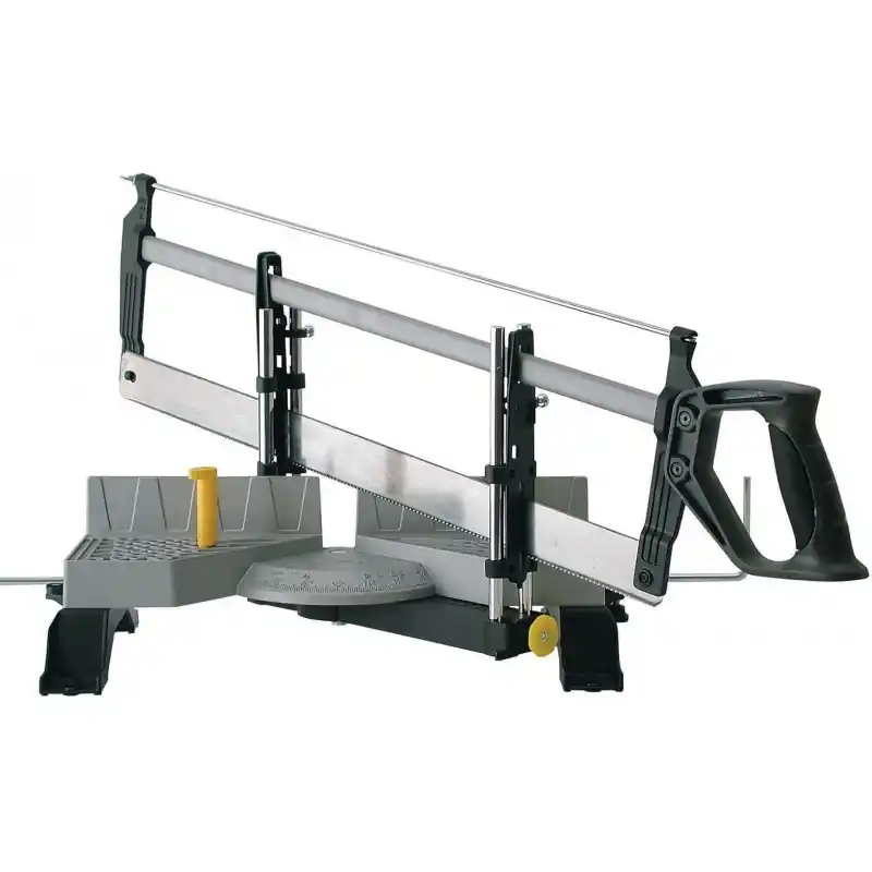 Versand Am Gleichen Tag Stanley 1-20-800 DynaGrip Gehrungslade Metall mit Säge 560mm