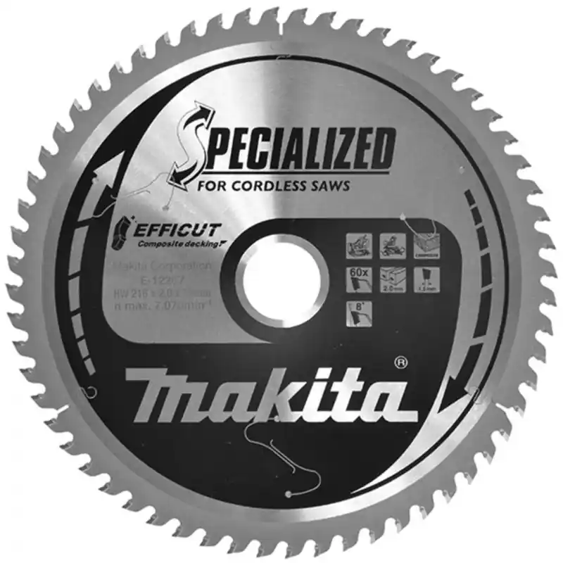Makita E-12267 Sägeblatt Efficut 216x2x30mm 60Z Letzte Chance