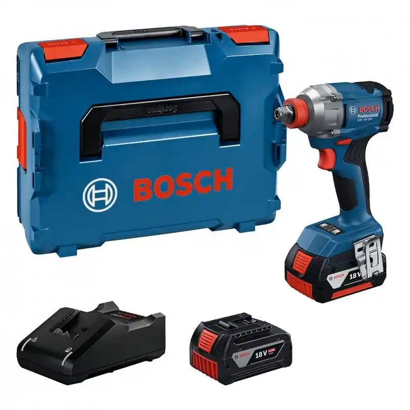 BOSCH GDX 18V-285 PROFESSIONAL Akku-Drehschlagschrauber, 2x GBA 4.0Ah, L-BOXX 06019N2102 Beliebt
