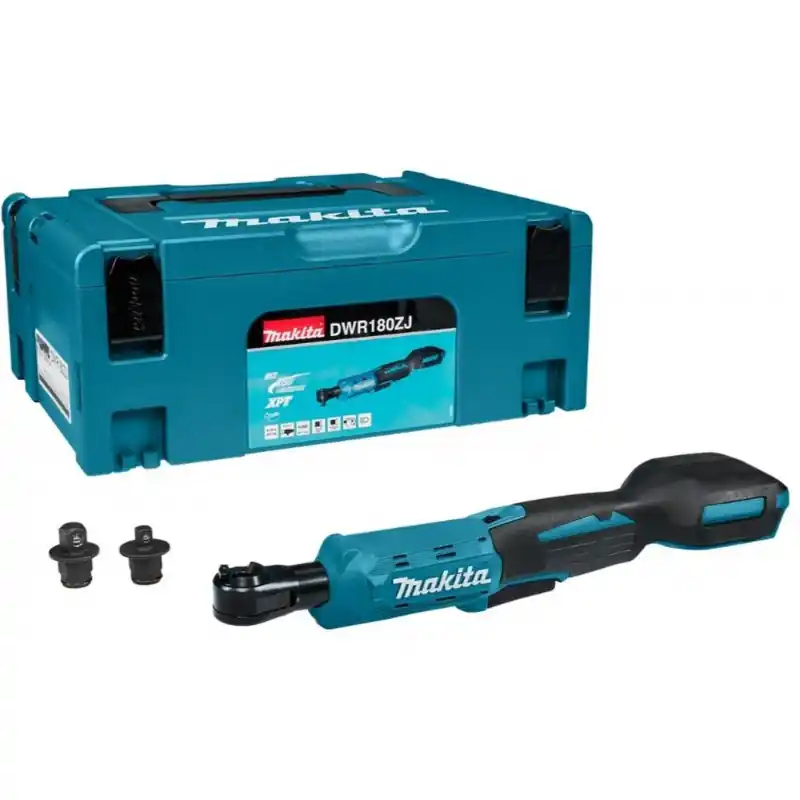 Makita DWR180ZJ Akku-Ratschenschrauber 1/4"+3/8" (47,5 Nm/18V/ohne akku) Makpac Aktuell