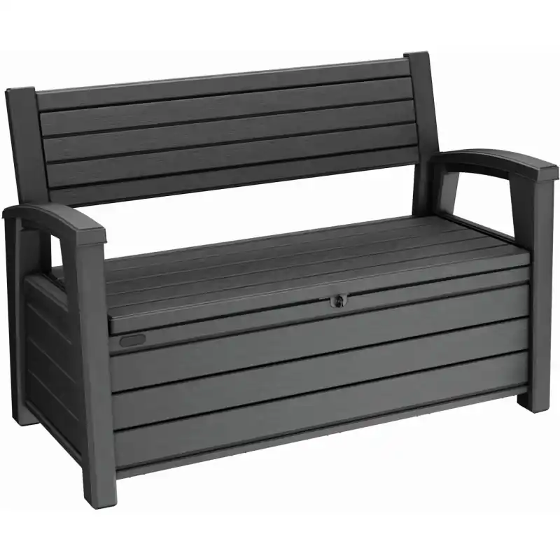 KETER OTTER BENCH 227L Gartenbank/Kissenbox 133 x 61 x 89 cm, graphit 17212485 Letzte Chance