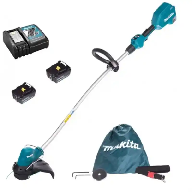 Sichere Zahlung Makita DUR189RFE Akku-Rasentrimmer Li-ion LXT (18V/2x3,0Ah)