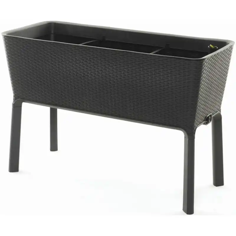 KETER FULL BLOOM 120L Hochbeet/Pflanzkasten 114 x 49,3 x 75,7 cm, anthrazit 17210614 Highlight