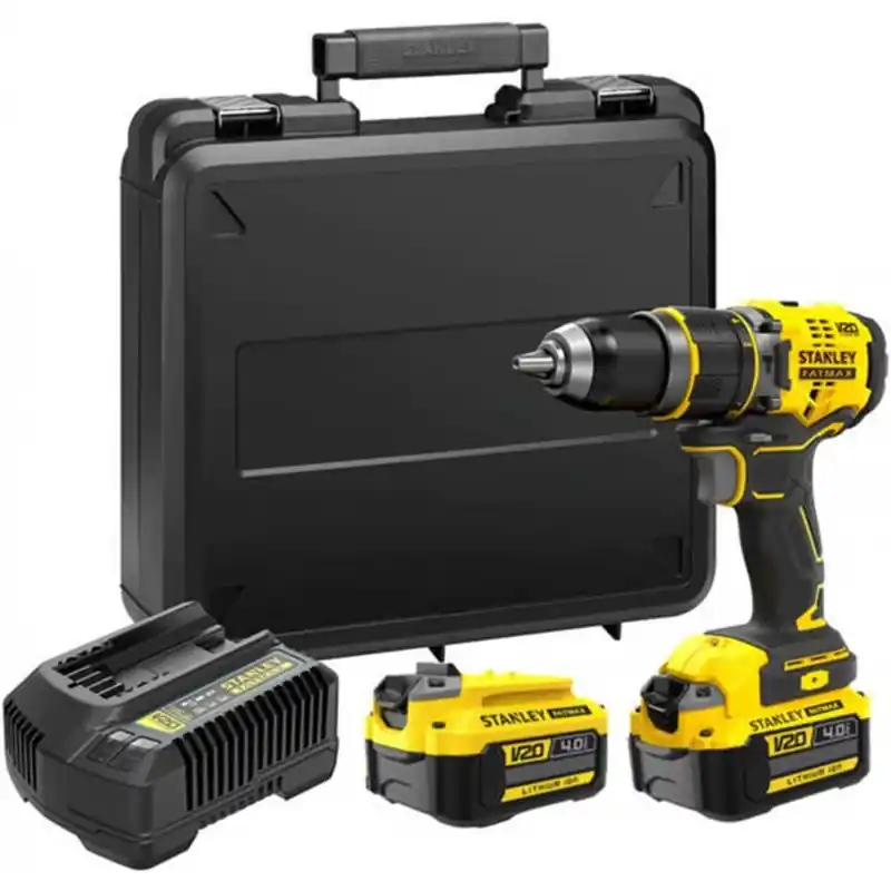 Sichere Zahlung Stanley SFMCD721M2K-QW V20 Akku-Schlagbohrschrauber (80Nm/18V/2x4,0Ah), Koffer