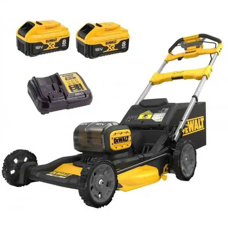 DeWALT DCMWSP156W2-QW Akku-Rasenmäher, mit Antrieb 53cm XR (18V/2x8,0Ah) Preisknaller