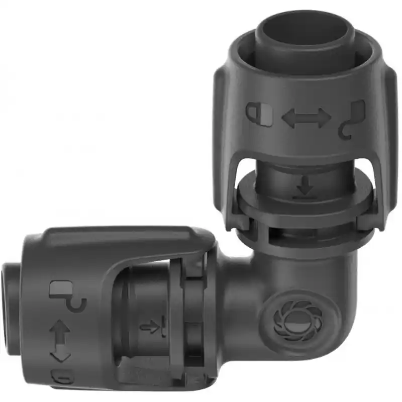 Markenprodukt Gardena Micro-Drip-System L-Stück 13 mm 1/2" ( 2 St.) 13202-20