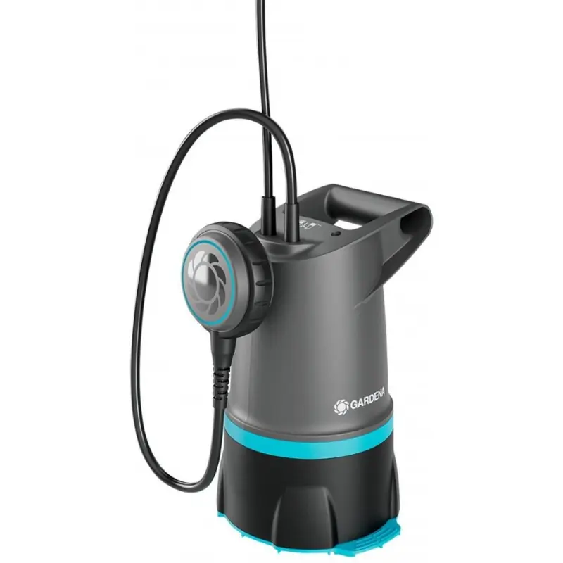 Gardena 20000 BASIC 2in1 Tauchpumpe für sauberes und schmutziges Wasser, 20000 l/h, 9018-4 Meistverkauft