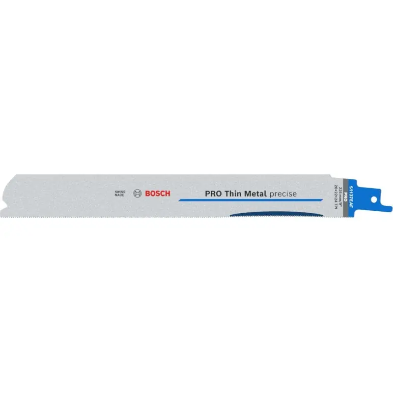 BOSCH PRO Thin Metal precise S1137EAF Säbelsägeblatt, 1,1 x 25 x 225 mm, 5-tlg. 2608658989 Sonderangebot