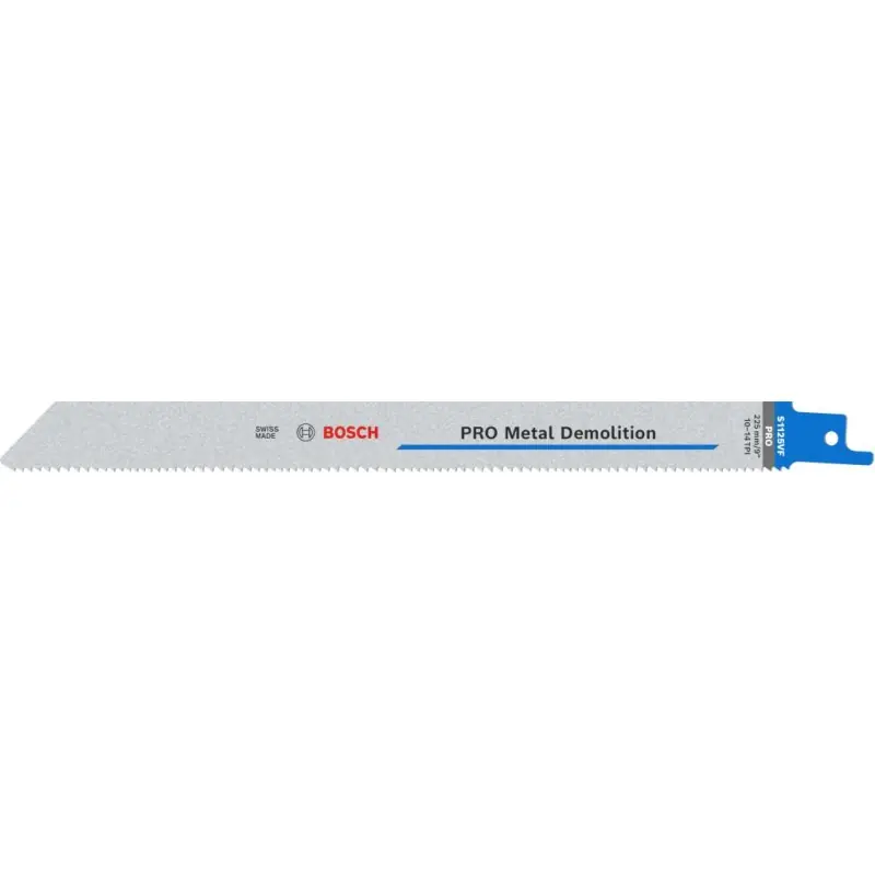 BOSCH PRO Metal Demolition S1125VF Säbelsägeblatt, 1,25 x 19 x 225 mm, 25-tlg. 2608657556 Zertifiziert