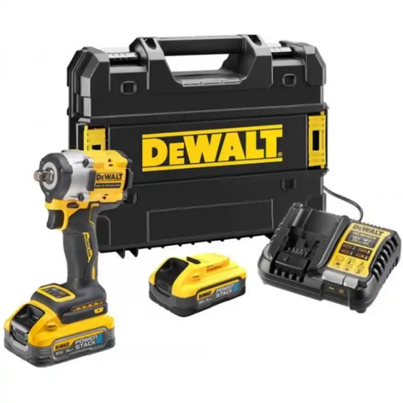 Must-Have DeWALT DCF921H2T-QW Akku-Schlagschrauber 1/2" (610Nm/18V/2x5,0Ah PowerStack) Tstak