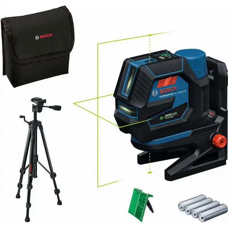 Angebot BOSCH GCL 12V-50-22 CG PROFESSIONAL Kombilaser, Baustativ BT 150 0601066S01