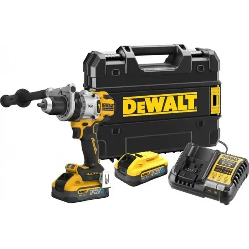 Nur Für Kurze Zeit DeWALT DCD1007H2T-QW Akku-Schlagbohrschrauber (169Nm/18V/2x5,0Ah PowerStack) Tstak