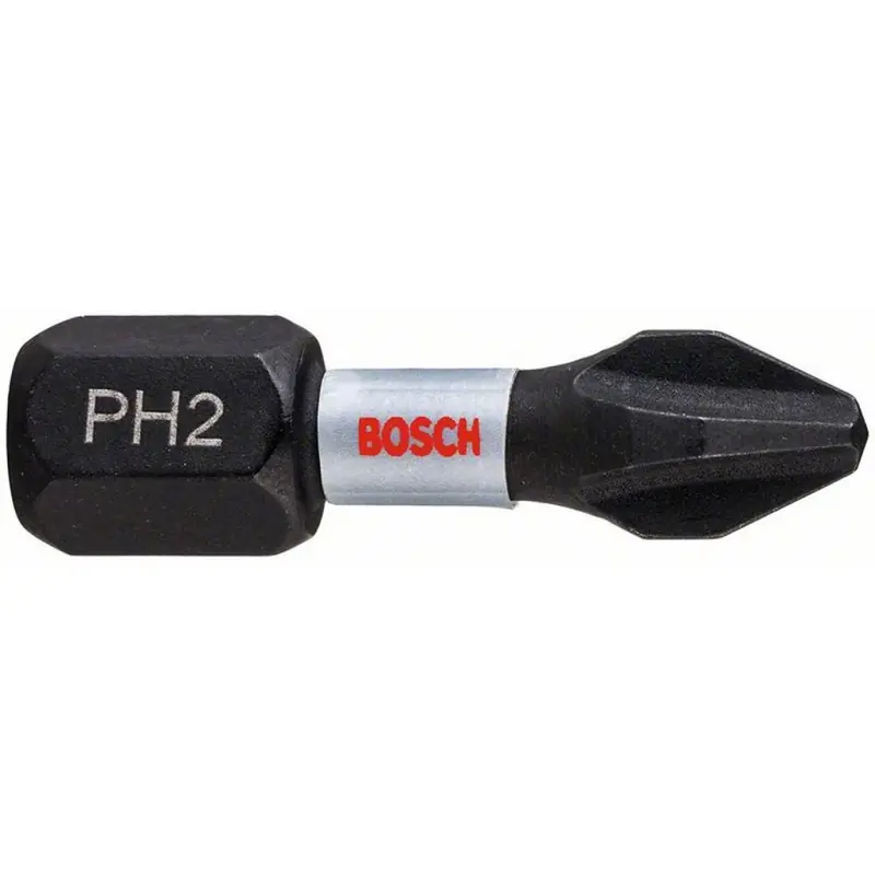 BOSCH PRO Phillips Impact Bit, PH2, 25 mm, 2-tlg. 2608522403 Kracherpreis