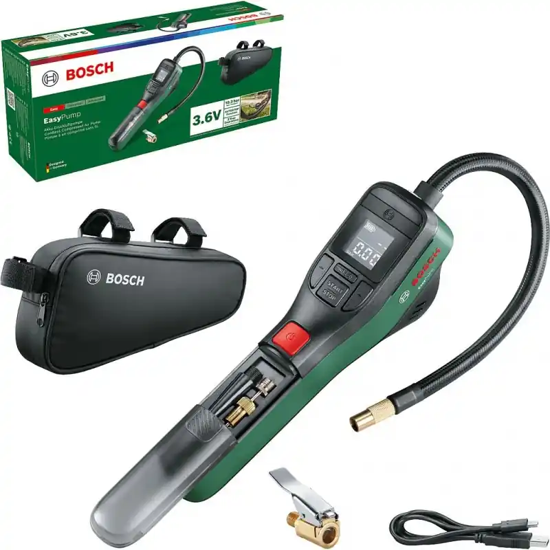 Preisknaller BOSCH EasyPump Akku-Druckluftpumpe 0603947002