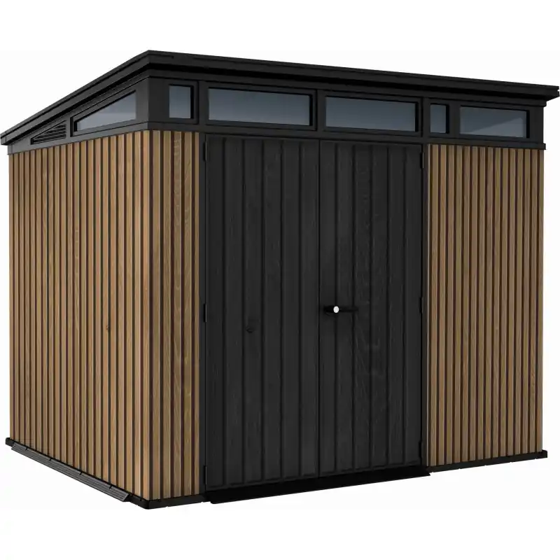 Knallerangebot KETER PENT SIGNATURE VERTICAL 9 x 7 Gerätehaus, 279 x 218 x 226 cm, braun 17213210